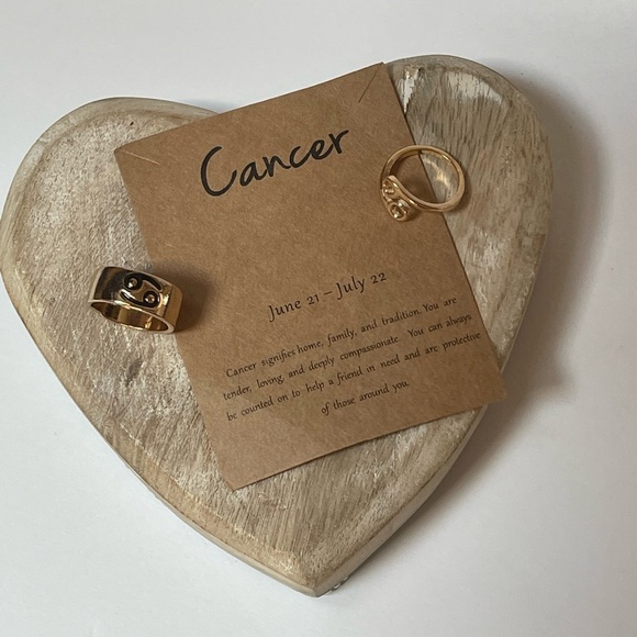 Brand New Cancer ♋️ 2PCS Rings - Picture 6 of 6